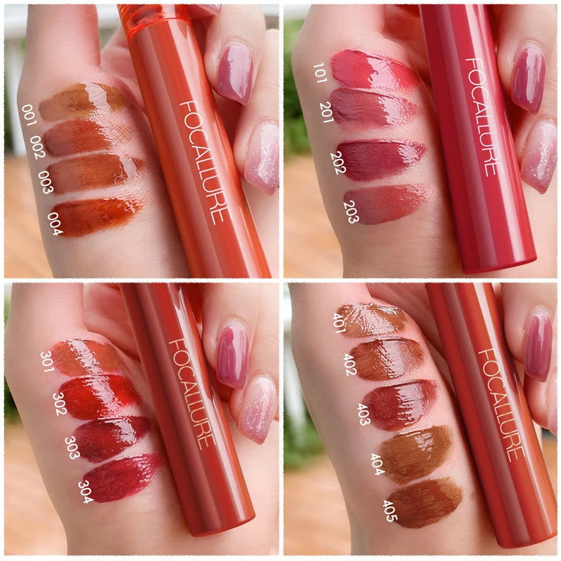 Experience luscious lips with Focallure Shiny Nourish Lipgloss. With 17 vibrant shades, this long-lasting formula keeps lips glossy and moisturized, without smudging or sticking.