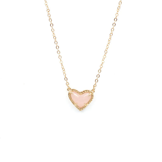 "Introducing our latest Valentine's gift: Candy-colored Claw Small Heart-Shaped 3D Resin Mini Love Pendants Necklace for Women. It's a charming addition to any outfit."