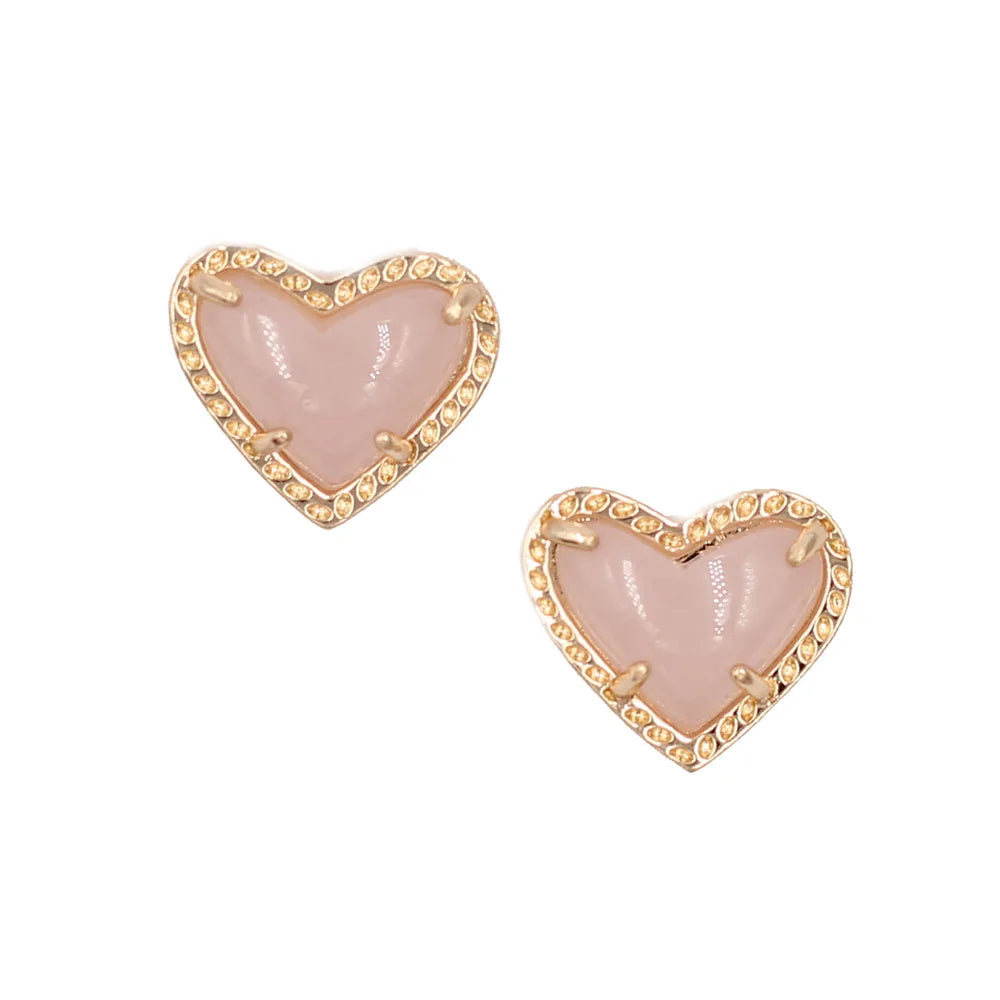 "Introducing our latest Valentine's gift: Candy-colored Claw Small Heart-Shaped 3D Resin Mini Love Pendants Necklace for Women. It's a charming addition to any outfit."