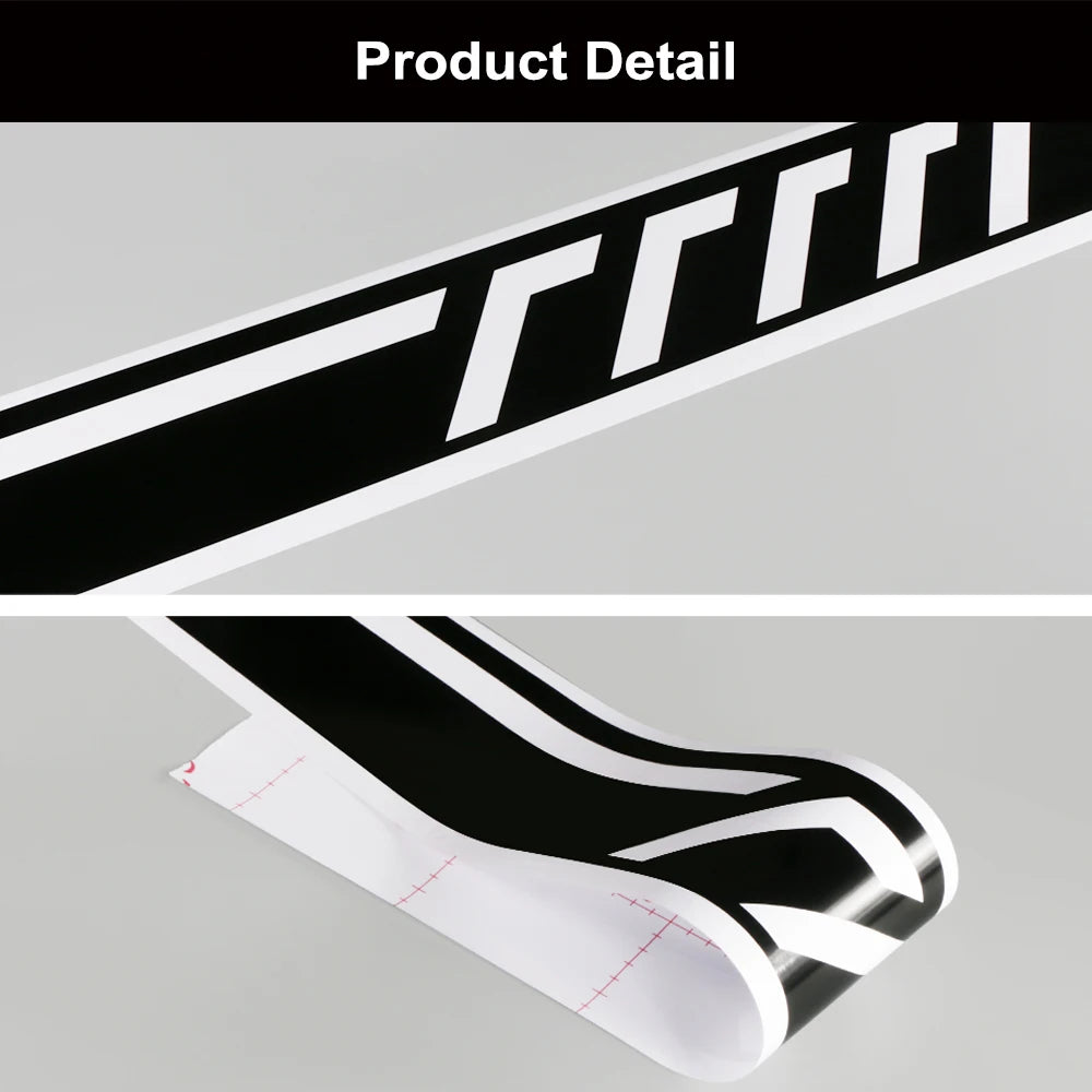 Upgrade your Mercedes Benz C-Class with our 2Pcs/lot Car Waist Side Skirt Decoration Stickers. Crafted from high-quality vinyl, these decals add style to models W205, W203, and W204.