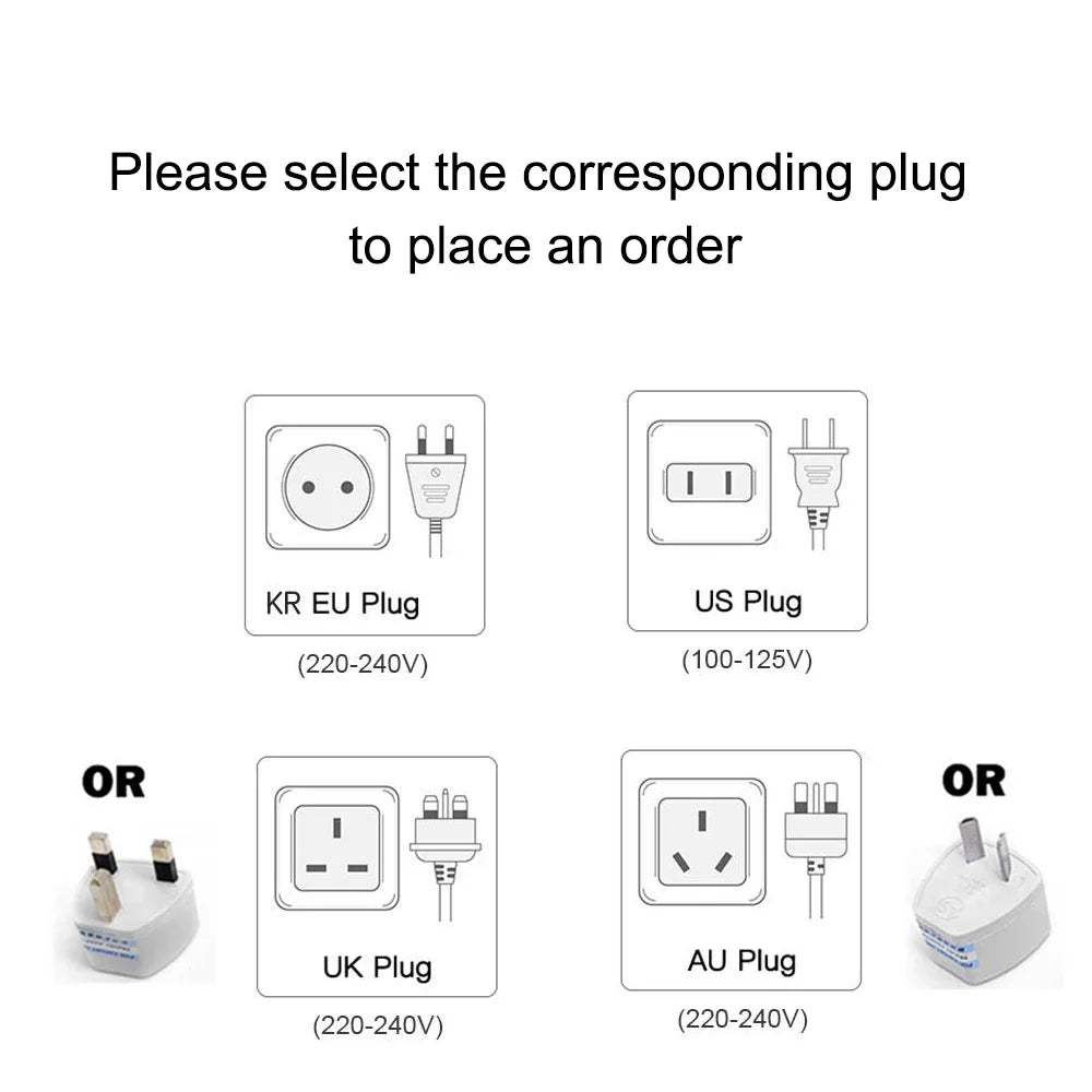 5-in-1 Hair Styling Tool Set: Professional Hair Dryer, High-Speed Curling Iron, Hair Straightener, and Hot Comb Set, Compatible with Dyson Airwrap.