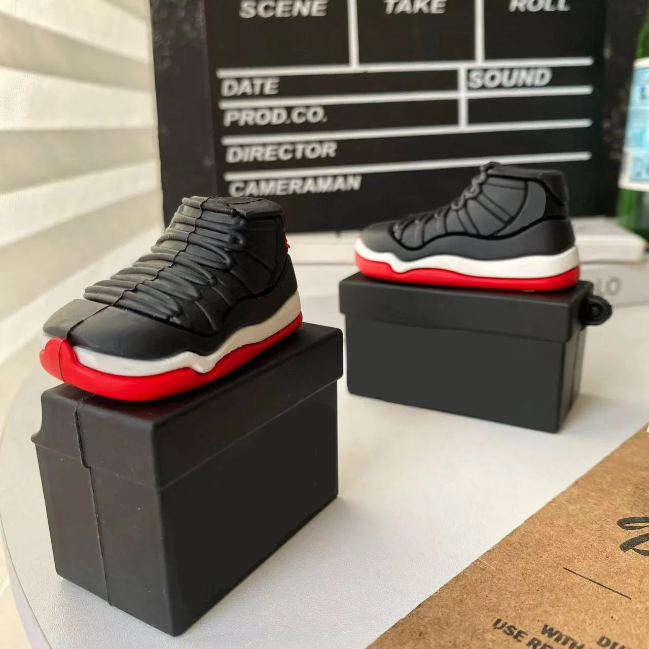Luxury Sports Basketball Shoes Sneakers Earphone Case: Protect your Apple Airpods in style!