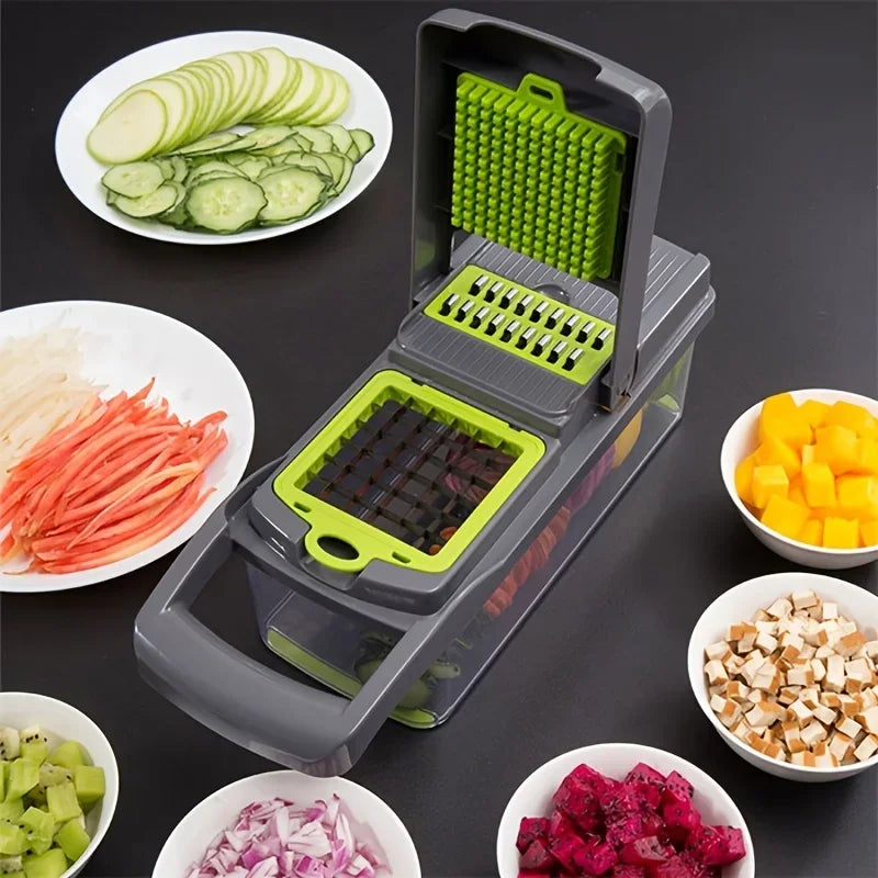 latest 14pcs/Set Vegetable Chopper