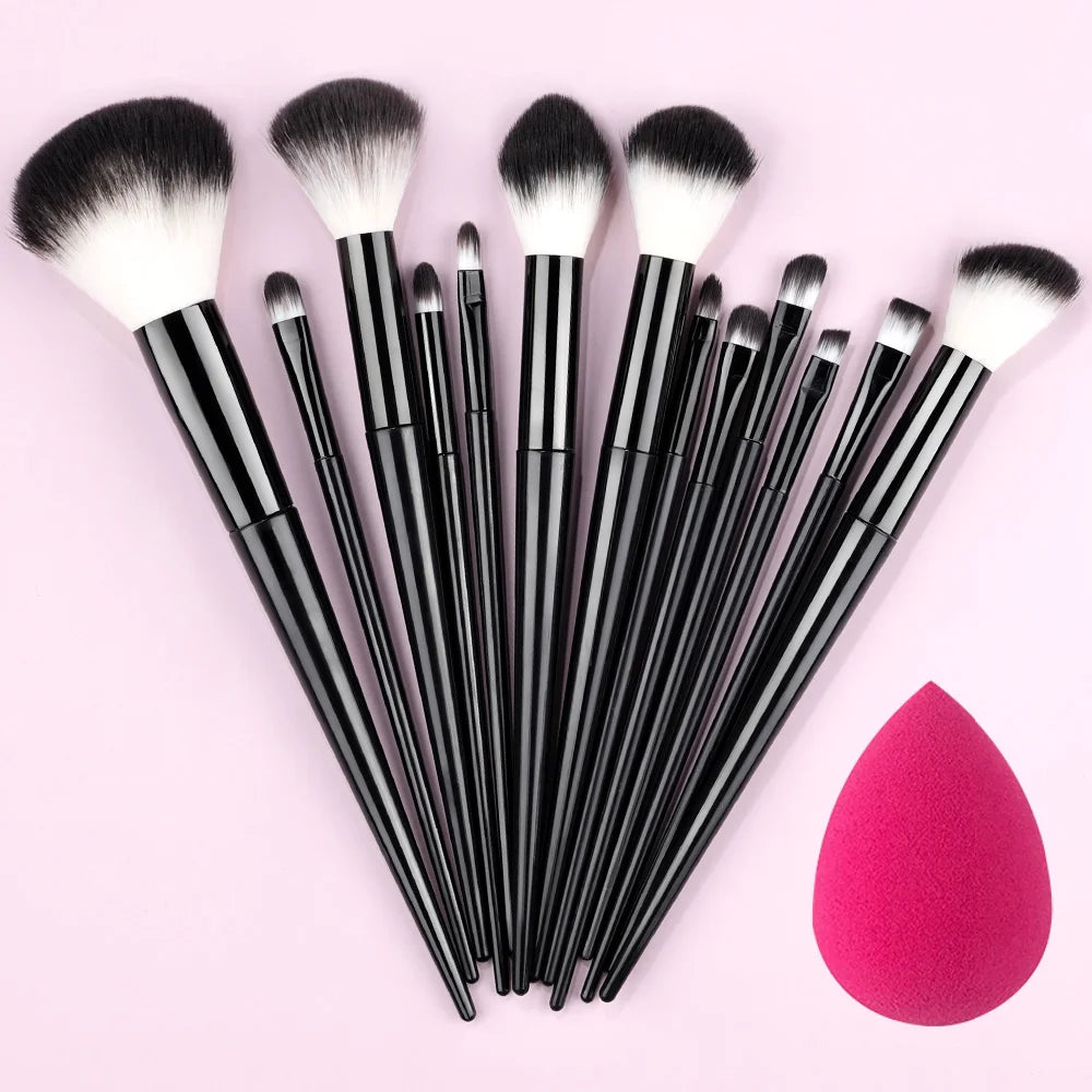 Elevate your makeup routine with our versatile 8-20Pcs Makeup Brushes Set. From eyeshadow to foundation, these soft and fluffy brushes ensure flawless application every time.