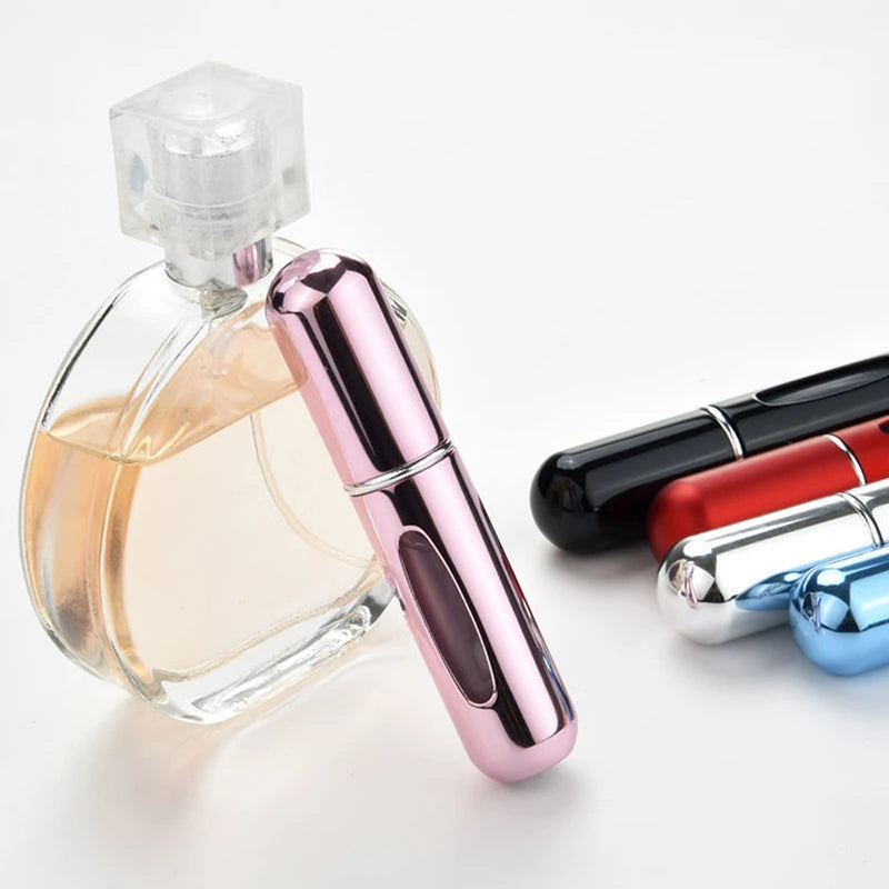 Introducing the 5ml Portable Perfume Atomizer—a handy mini spray bottle for your favorite fragrance.